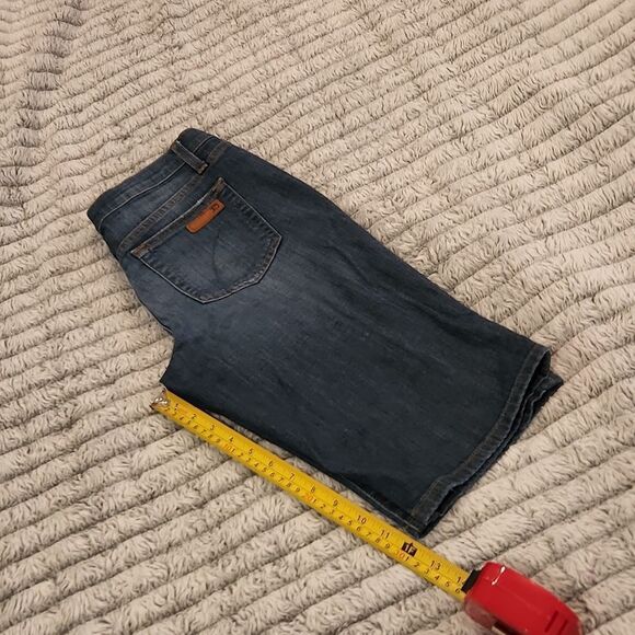 Medium wash Joe's "george" long  jean shorts size 26. - Picture 3 of 9